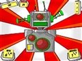 rote Taste Roboter Spiel