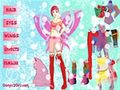 Schmetterling Mädchen dressup Spiel