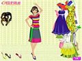 voller Farbe dressup Spiel