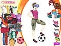 sportliche Mädchen dressup Spiel